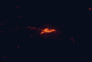 Satellite night-light map around Great Falls