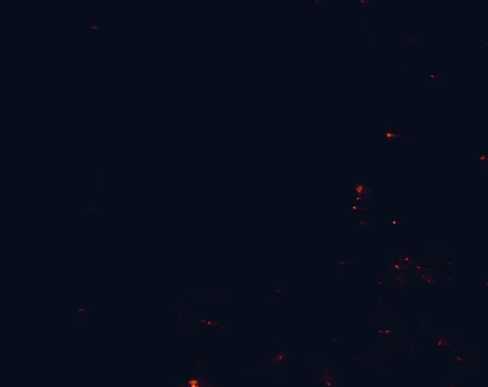 Satellite night-light map around Natural Bridges National Monument